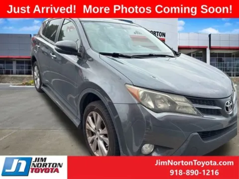 Gray 2014 Toyota RAV4 Limited for sale in Tulsa, OK