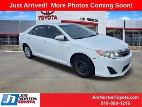 White 2012 Toyota Camry LE for sale in Tulsa, OK