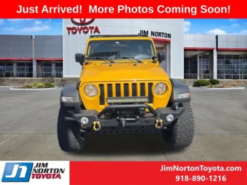 Photos of 2019 Jeep Wrangler Unlimited Sport S for sale in Tulsa, OK at Jim Norton Toyota