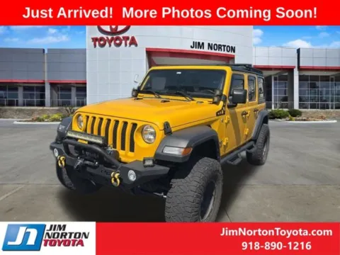 Another view of 2019 Jeep Wrangler Unlimited Sport S for sale in Tulsa, OK at Jim Norton Toyota