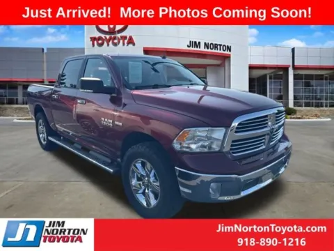 Red 2017 Ram 1500 Big Horn for sale in Tulsa, OK