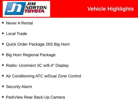 More photos of 2017 Ram 1500 Big Horn at Jim Norton Toyota, OK