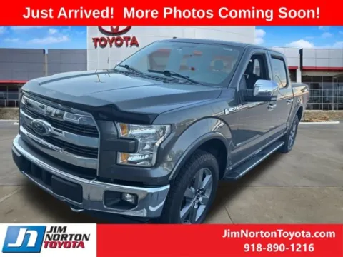 Gray 2017 Ford F-150 Lariat for sale in Tulsa, OK