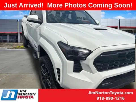 White 2024 Toyota Tacoma TRD Sport for sale in Tulsa, OK