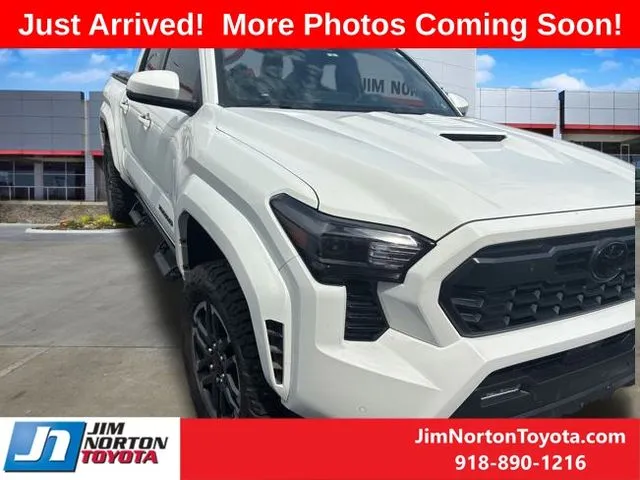 White 2024 Toyota Tacoma TRD Sport for sale in Tulsa, OK
