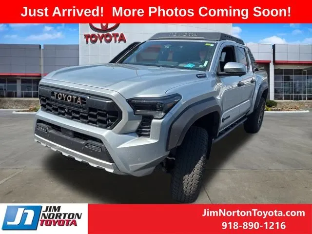 Silver 2024 Toyota Tacoma Hybrid Trailhunter for sale in Tulsa, OK