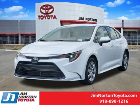 Another view of 2024 Toyota Corolla LE for sale in Tulsa, OK at Jim Norton Toyota