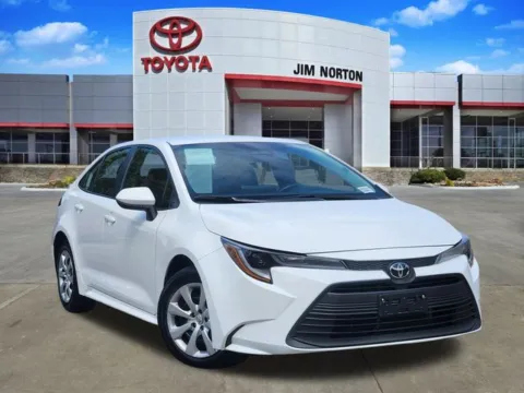 White 2024 Toyota Corolla LE for sale in Tulsa, OK