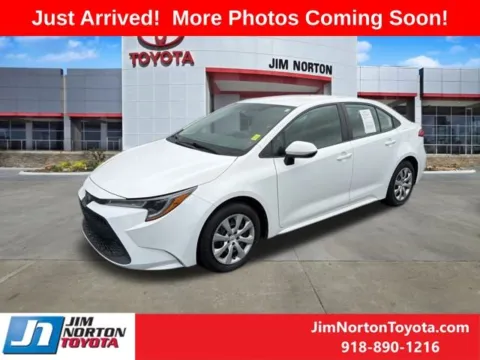 Another view of 2022 Toyota Corolla LE for sale in Tulsa, OK at Jim Norton Toyota
