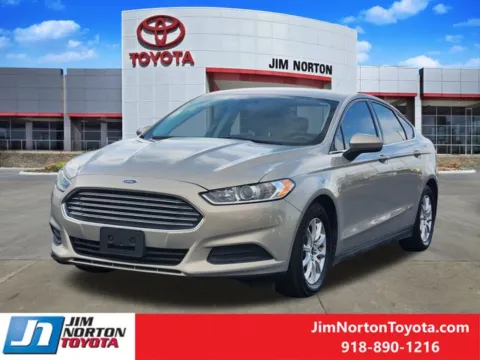 Another view of 2015 Ford Fusion S for sale in Tulsa, OK at Jim Norton Toyota