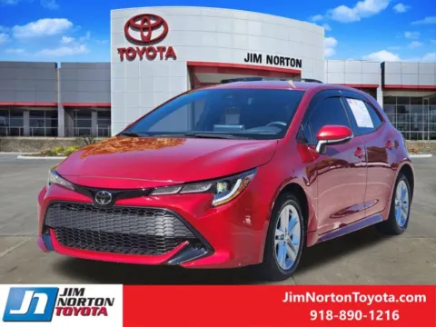 Another view of 2022 Toyota Corolla Hatchback SE for sale in Tulsa, OK at Jim Norton Toyota
