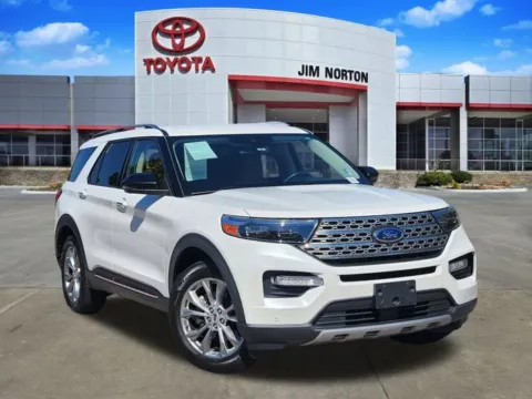 White 2020 Ford Explorer Limited for sale in Tulsa, OK
