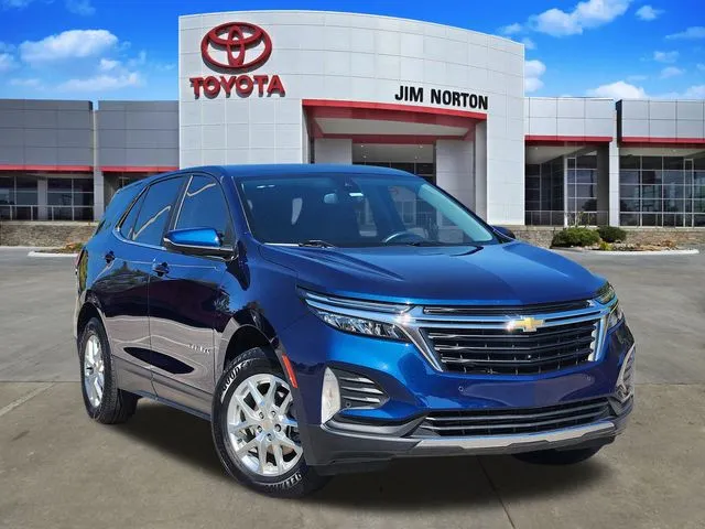 Blue 2022 Chevrolet Equinox LT for sale in Tulsa, OK