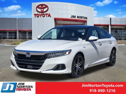Another view of 2021 Honda Accord Hybrid Touring for sale in Tulsa, OK at Jim Norton Toyota