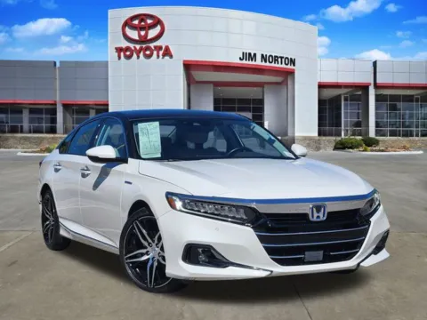 White 2021 Honda Accord Hybrid Touring for sale in Tulsa, OK