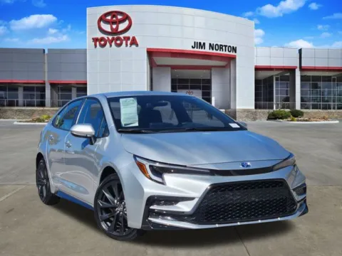 Silver 2024 Toyota Corolla Hybrid SE for sale in Tulsa, OK