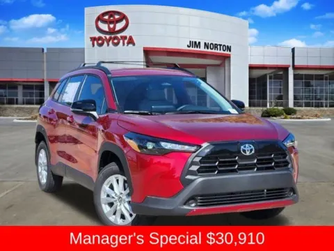 Red 2026 Toyota Corolla Cross LE for sale in Tulsa, OK