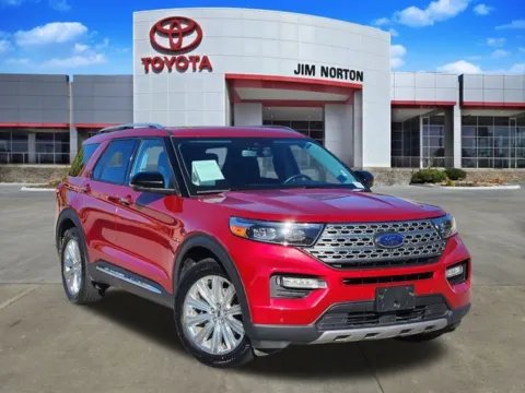 Red 2020 Ford Explorer Limited for sale in Tulsa, OK