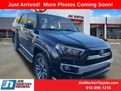Black 2015 Toyota 4Runner Limited for sale in Tulsa, OK