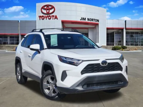 White 2024 Toyota RAV4 XLE for sale in Tulsa, OK