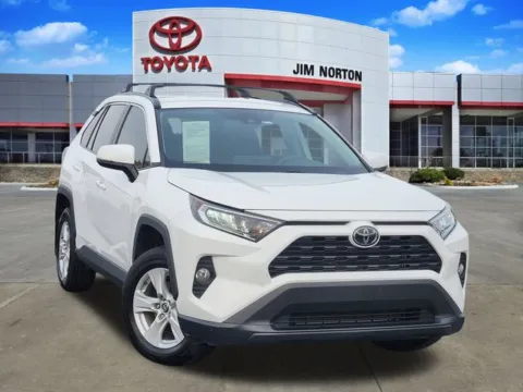 White 2020 Toyota RAV4 XLE for sale in Tulsa, OK