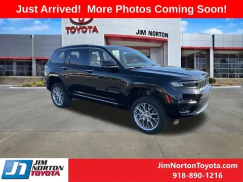 Black 2023 Jeep Grand Cherokee Summit for sale in Tulsa, OK