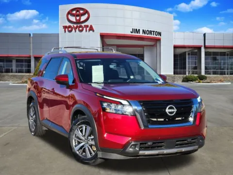 Red 2023 Nissan Pathfinder SL for sale in Tulsa, OK