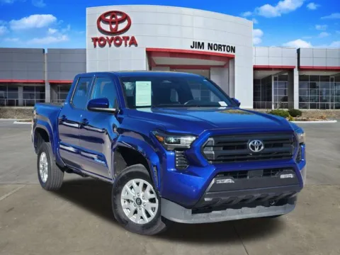 Blue 2024 Toyota Tacoma SR5 for sale in Tulsa, OK