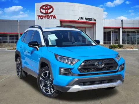 Blue 2019 Toyota RAV4 Adventure for sale in Tulsa, OK