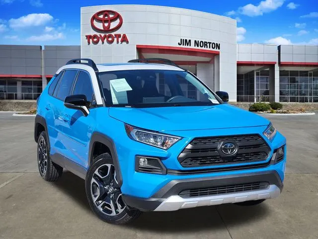 Blue 2019 Toyota RAV4 Adventure for sale in Tulsa, OK