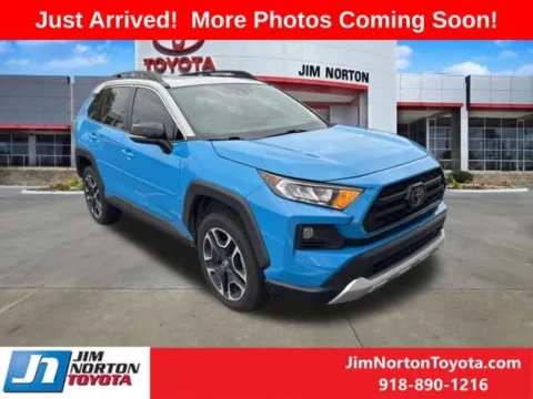 Blue 2019 Toyota RAV4 Adventure for sale in Tulsa, OK