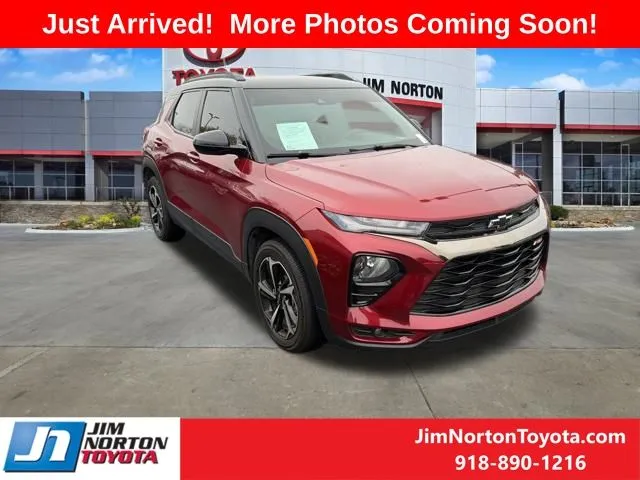 Red 2022 Chevrolet TrailBlazer RS for sale in Tulsa, OK