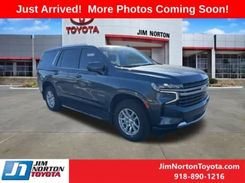 Gray 2021 Chevrolet Tahoe LT for sale in Tulsa, OK
