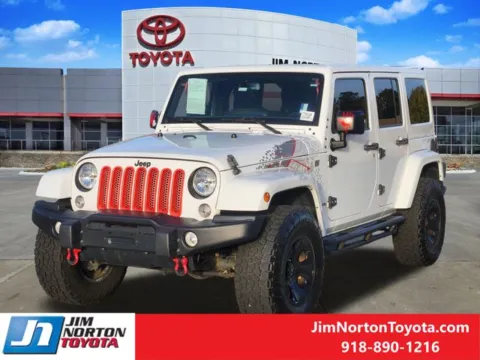 Another view of 2016 Jeep Wrangler Unlimited Backcountry for sale in Tulsa, OK at Jim Norton Toyota