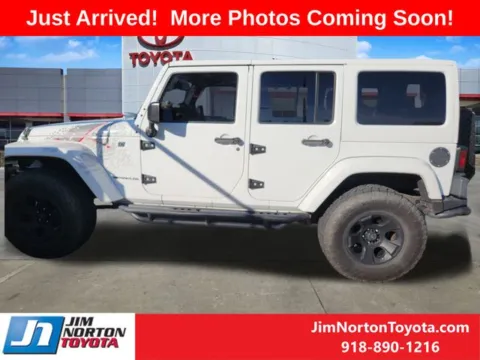 White 2016 Jeep Wrangler Unlimited Backcountry for sale in Tulsa, OK