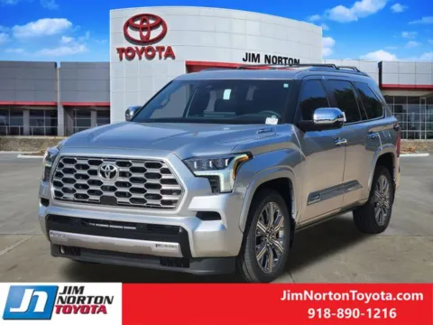 Photos of 2026 Toyota Sequoia Capstone for sale in Tulsa, OK at Jim Norton Toyota