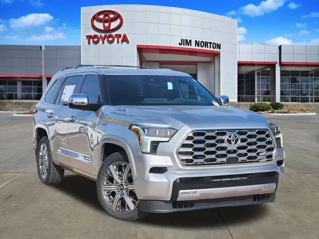 Silver 2026 Toyota Sequoia Capstone for sale in Tulsa, OK
