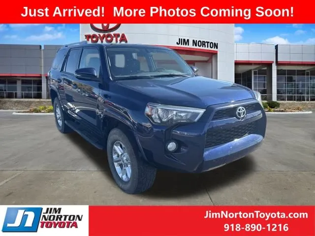 Blue 2018 Toyota 4Runner SR5 for sale in Tulsa, OK