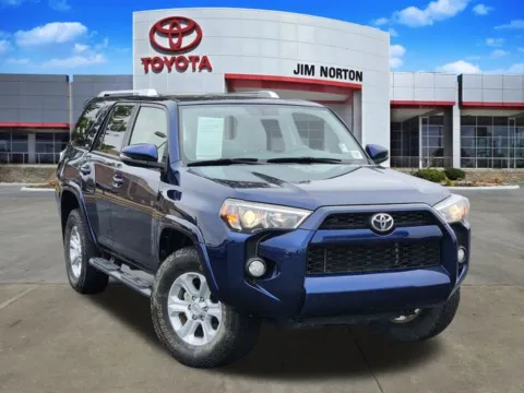 Blue 2018 Toyota 4Runner SR5 for sale in Tulsa, OK