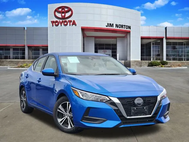 Blue 2023 Nissan Sentra SV for sale in Tulsa, OK