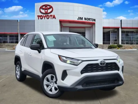 White 2025 Toyota RAV4 LE for sale in Tulsa, OK