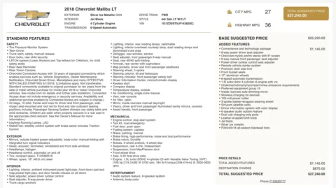 More photos of 2018 Chevrolet Malibu LT at Auto Boutique Florida, FL