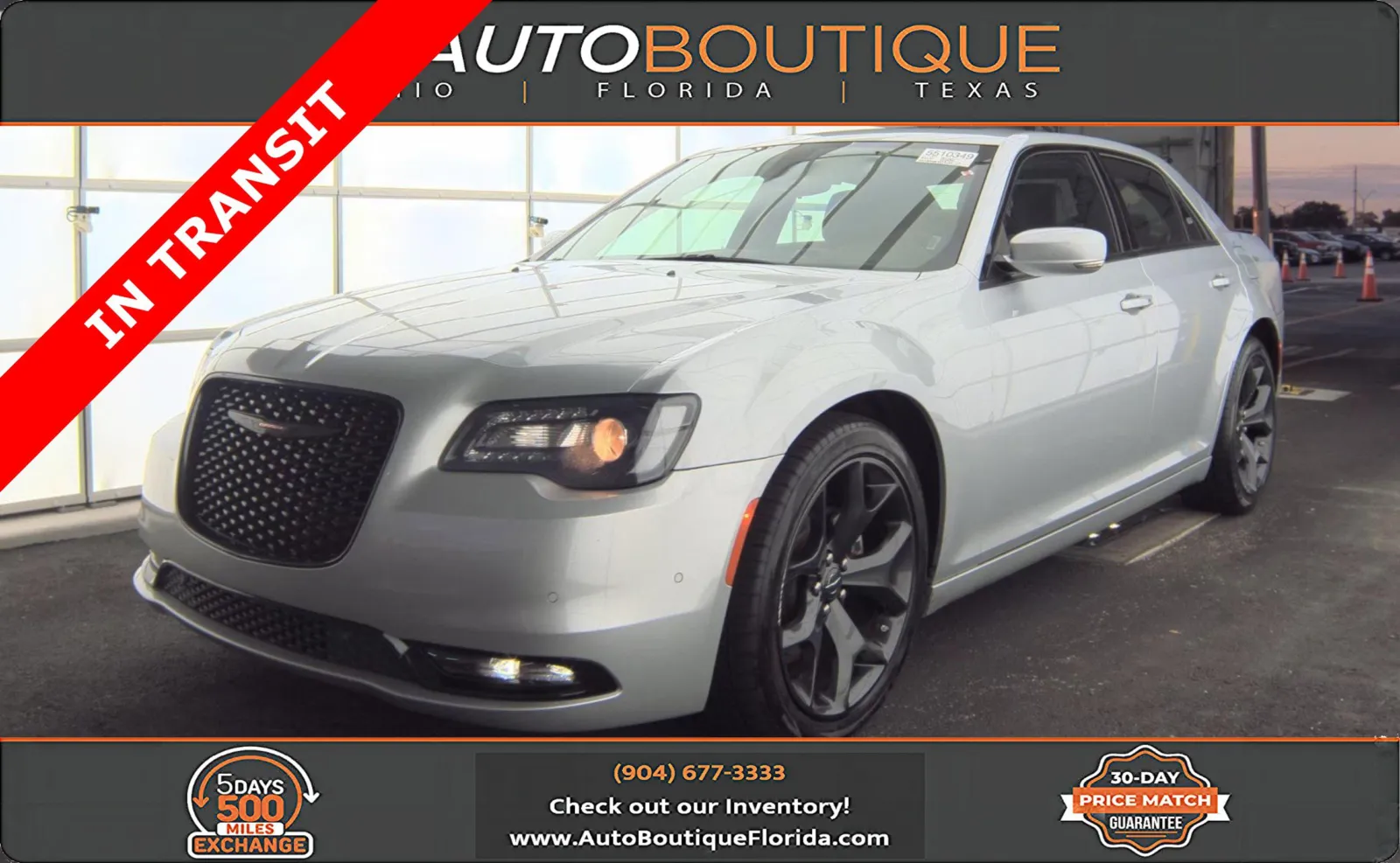 Silver 2023 Chrysler 300 S for sale in Jacksonville, FL