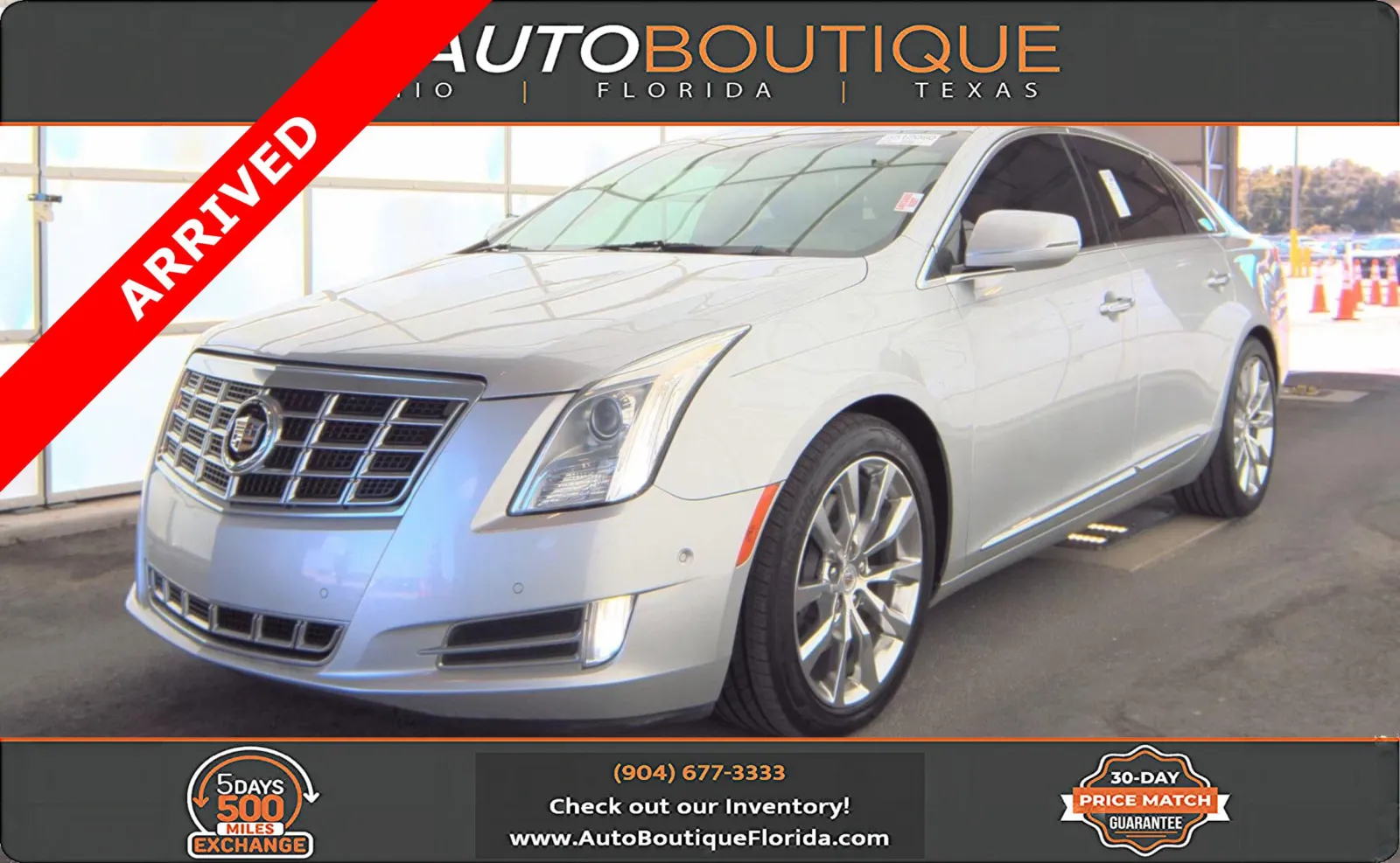 Silver 2015 Cadillac XTS Premium for sale in Jacksonville, FL