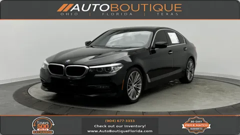 Black 2018 BMW 5 Series 530i for sale in Jacksonville, FL