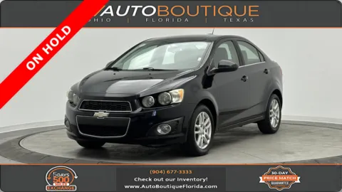 Black 2015 Chevrolet Sonic LT for sale in Jacksonville, FL
