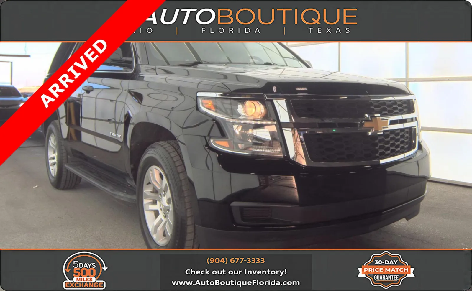 Black 2020 Chevrolet Tahoe LS for sale in Jacksonville, FL