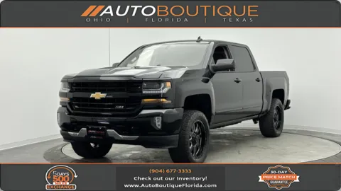 Black 2018 Chevrolet Silverado 1500 LT for sale in Jacksonville, FL