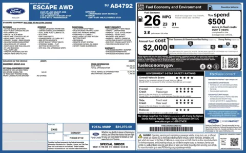 More photos of 2025 Ford Escape ST-Line Select at Auto Boutique Florida, FL