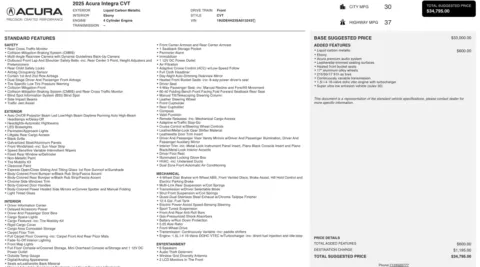 More photos of 2025 Acura Integra at Auto Boutique Florida, FL